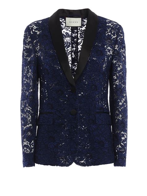 gucci blazers women's|gucci lace jacket sale.